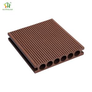 Wholesale No Fading WPC Deck Flooring Waterproof Mold Resistant Preventing Warping / Rotting from china suppliers