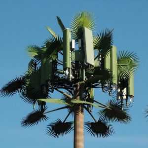 Palm Tree Fake Tree Cell Tower Camouflaged Telecommunication 5-80M