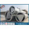 Buy cheap 90FT Tapered Steel Tubular Pole With Bitumen Painted , 235-460Mpa Tensile from wholesalers