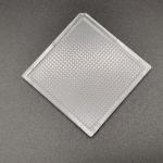 ABS Standard Transparent Waffle Pack Lid Black Color Anti Static Material