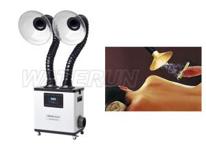Wholesale Beauty Salon Portable Fume Extractor 2 Plastic Arms Four Layer Filter from china suppliers