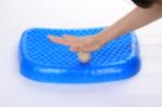 Pressure Sore Relief Car Seat Support Cushion , Customized Soft Gel Cushion