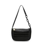 2024 Korean Alligator Underarm Zipper Bag PU Ladies Shoulder Bag for All Seasons