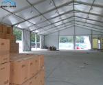 Wonderful Temporary Warehouse Tent Polyester Textile Easily Assembled