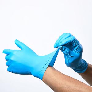 Smooth Touch Sterile Medical latex Gloves , Disposable Sterile Gloves High Sensitive