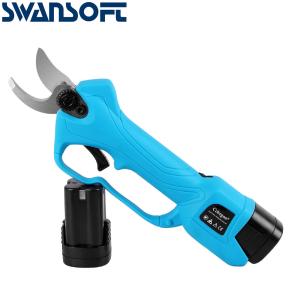 Wholesale Portable Electric Garden Shears Branches 25mm Scissors Battery Pruning Clippers With Batteries from china suppliers