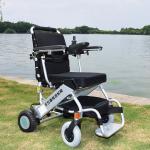 Disabled 6km/H Lightweight Foldable Electric Wheelchair