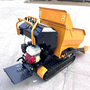 Wholesale Single cylinder Rubber Track Mini Crawler Dumper 300kg 500kg 1000kg from china suppliers