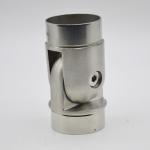 Stainless steel adjustabel tube connector 90 degree, material SS304, finishing