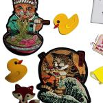 Custom Embroidered Patches for Clothing Iron-On Style Twill Fabric/100%
