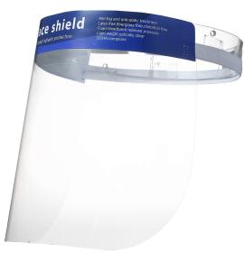 Wholesale Double Sided Medical Face Shield Anti - Static Waterproof Dustproof Clear Visor from china suppliers