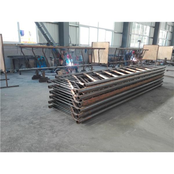 Wholesale Adjustable Gate Galvanized Diagonal Cattle Feed Barriers from china suppliers