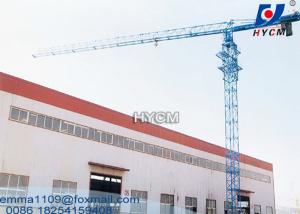 Wholesale QTZ100 Topless Kind of Tower Cranes Free Height 45m 1.833*2.5m Mast Strong 6tons Load from china suppliers