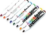 Assorted Colored Dry Erase Board Markers Low Odor Comfortable Grip