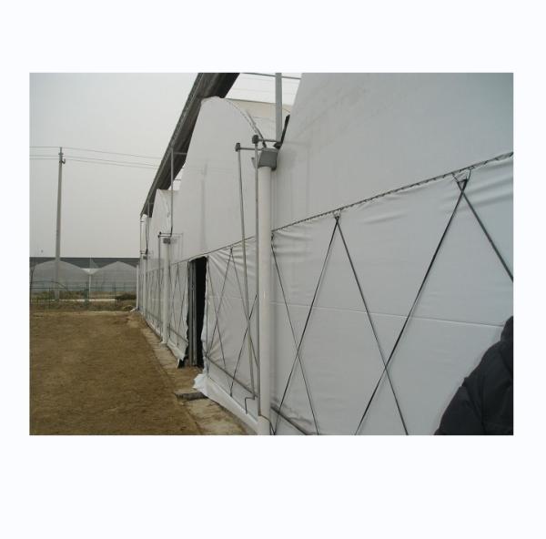 Large Film Greenhouse Farming Fully Automated Light Deprivation System For