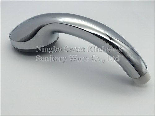 ABS material single function chromed shower hand spray shower classic model bathroom