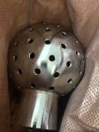 AAA 2" Crystal Ball Dancing Fountain Nozzles Jet Spray Dia. 2.0m