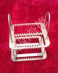 SS Medical Equipment Accessories Histology Slide Staining Rack For Brain