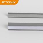 A2107 LED Glass Clip Light 300-2700 length x9.7 width x15mm height Aluminum PC