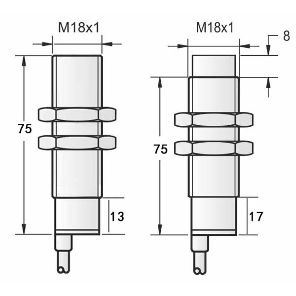 20-250V Capacitive Proximity Sensor