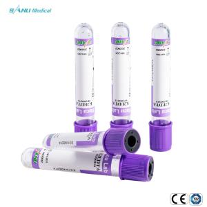Wholesale CE ISO Disposable Serum Blood Collection Tube Purple 2ml 3ml 4ml 5ml EDTA K2 K3 Tube from china suppliers