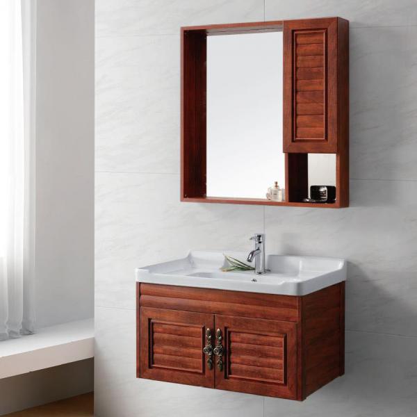 Quality Modern Alunimun Bathroom Vanity/ all aluminum bathroom cabinet/Mirror Cabinet /DB-8103 800x460,800x800mm for sale
