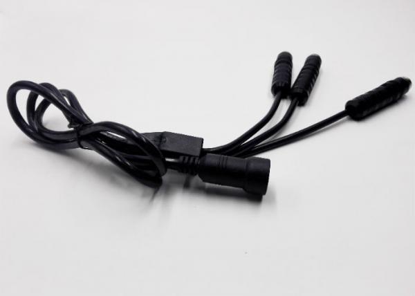 Customized 5M 13 Pin Din Reversing Camera Cable With 6.5mm OD