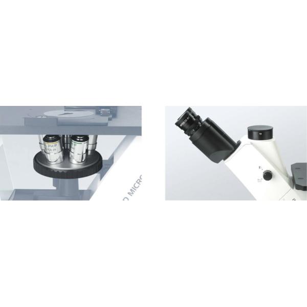 40X-400X Inverted Optical Microscope WF10X 22mm For Cell Observation And Cultivation