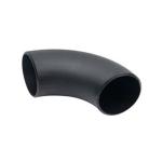 Black Paint Surface Steel Pipe Elbow Butt Weld Connection