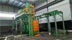 Pass Through Industrial Shot Blaster Castings Surface Treatment