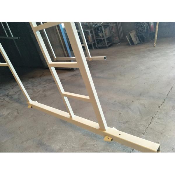 Powder Spraying Prefabricated Wrought Iron Gate Rails Fence Load-bearing Capacity