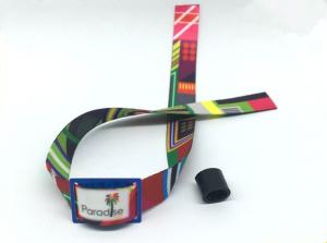 Wholesale Customized 213 RFID Chip Wristband Heat Transfer Printing 350 * 15mm from china suppliers