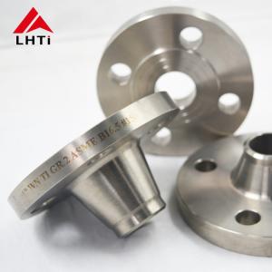 Wholesale DIN 2632 PN 10 Titanium Weld Neck Flange Raised Face Gr1 Gr2 Gr5 WN Flange in Chemical / Oil / Gas Industry from china suppliers