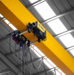 Single Girder Electric Hoist Crane European Type Low Clearance 24m Span 5 M /