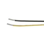 Silver Plated 18 AWG high temperature Wire Fluorine Plastic Yellow Color