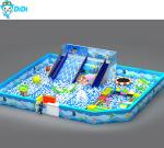 Marine Themed Indoor Kids Park Equipment Slide Soft Playground Eco Friendly