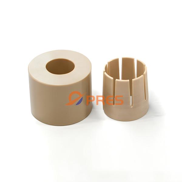 Low Noise Friction Resistance PEEK Shaft Sleeve with Customized Abrasion
