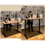 Modern Brown Wooden Luxury CEO Work Meeting Table for Living Room or Office