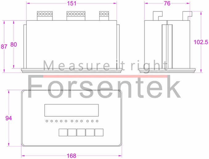packing machine weighing controller