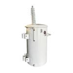 100KVA Single Phase Power Pole Transformer Oil Type Dual Winding 34.5KV To 120V