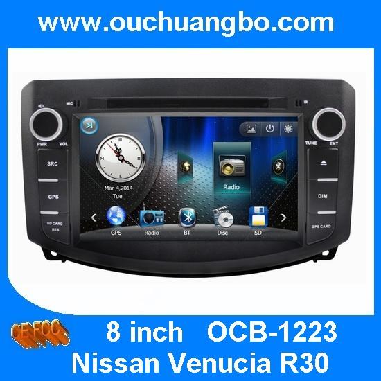 Ouchuangbo autoradio DVD sat navi stereo Nissan Venucia R30 iPod BT MP3 SWC SD Bahrain map