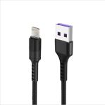 3A Nylon Braided Lightning Cable , Nylon Micro Usb Cable For Apple Charging Cord