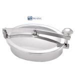 Mini Type Manhole Oval Cover without Pressure Tanks for Stainless Steel 304 316