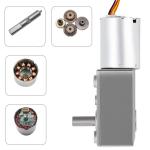 24V Worm Gear Motor High Torque Wheelchair Dc Motor With Lead Screw
