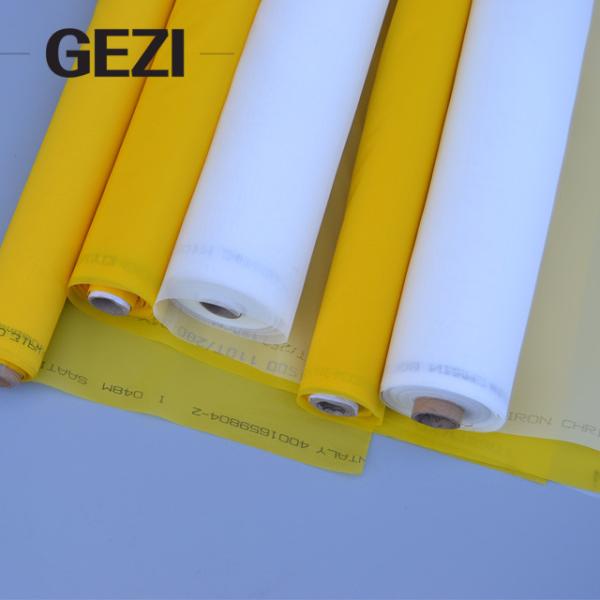 white yellow 80 100 110 250 300 mesh nylon polyester silk screen printing mesh