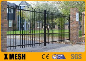Wholesale W 2400mm Security Metal Fencing Gate Powder Coated For School from china suppliers