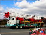 Red Pile Drilling Machine Water Well Drilling Truck ZJ10 / 900CZ 1000m Drilling