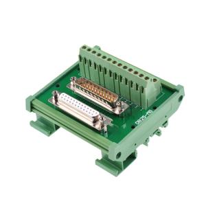 Wholesale DB25 Male Female terminalS block D Sub 25 Pin Connectors Breakout Board DIN Rail Mounted from china suppliers