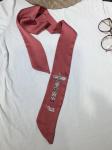 2017 little neck Imitated Silk satin fabric fashion office ladies uniform tie
