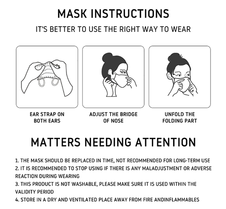 White list factory 3 layer disposable medical mask with CE face mask